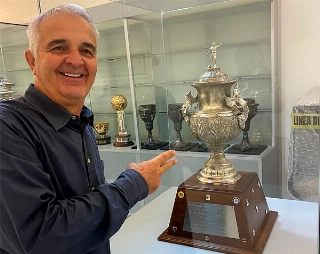 Lista de títulos do ex-jogador é extensa. Foto: arquivo pessoal de Tita