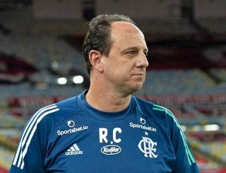 Rogério Ceni, técnico do Flamengo. Foto: Divulgação/Flamengo