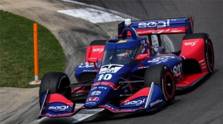 Piloto espanhol teve grande atuação no misto de Barber. Foto: IndyCar