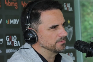 Executivo do Galo trabalhou no Grêmio na primeira década dos anos 2000. Foto: Pedro Souza/Atlético