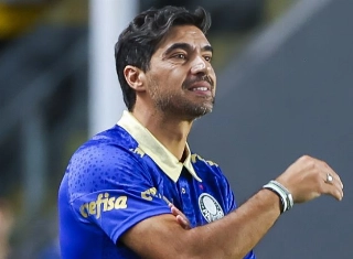 Abel Ferreira, técnico do Palmeiras. Foto: Cesar Greco/Ag. Palmeiras 