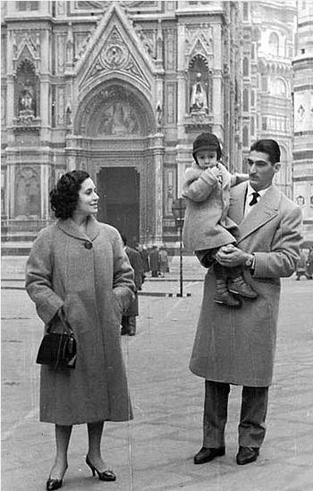 Julinho em meados dos anos 50, na Itália, país em que foi admirado e respeitado por suas grandes atuações com a camisa da Fiorentina.
