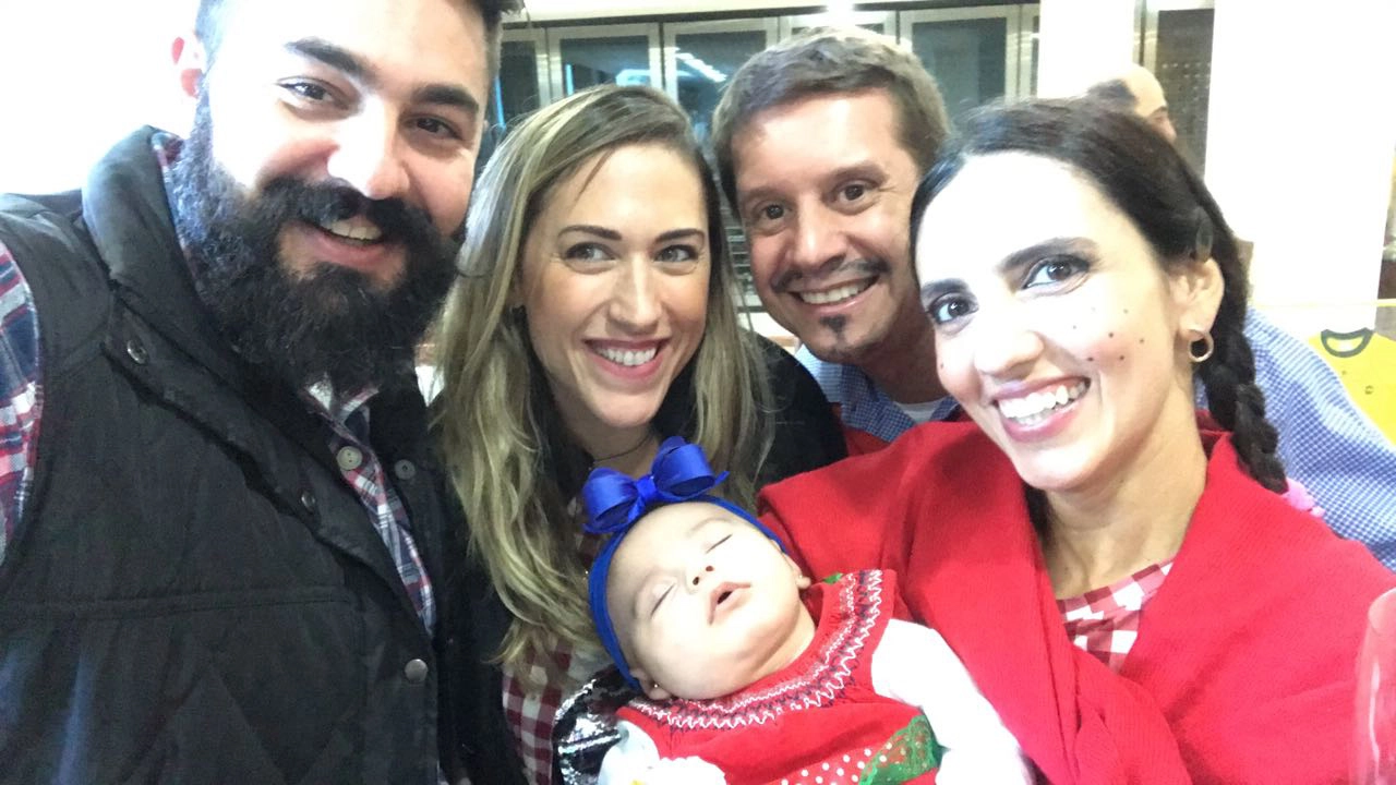 Alexandre Porto, Cristianne Porto, Sylvestre Serra, Vanessa Liborio e Lys Serrano