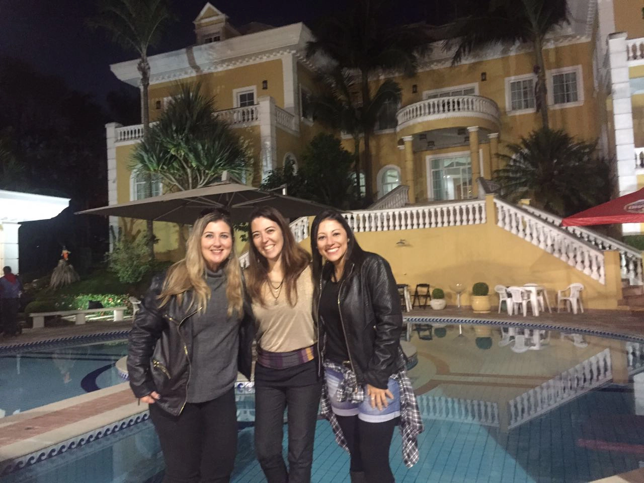 Andrea Natali, Alessandra Jarussi e Mariana Riscala