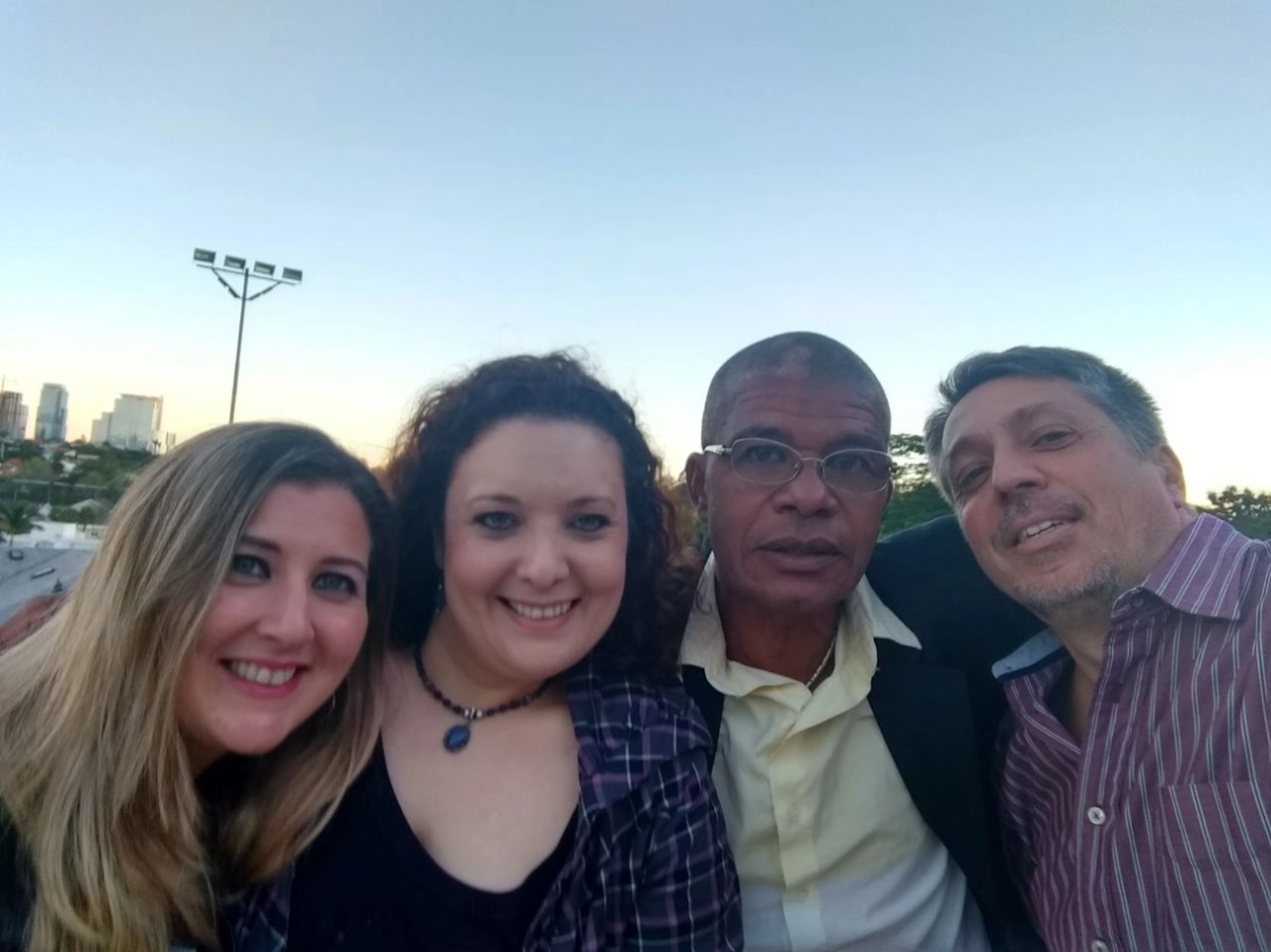 Andrea Natali, Vanessa Haddad, Arthur Figueroa e Flávio Palhares