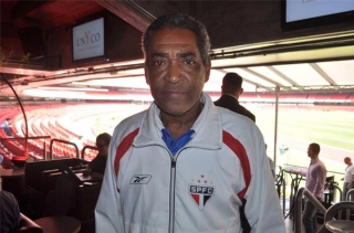 O ex-atleta em 25 de abril de 2013, no então Morumbi. Foto: Marcos Júnior Micheletti/Portal Terceiro Tempo