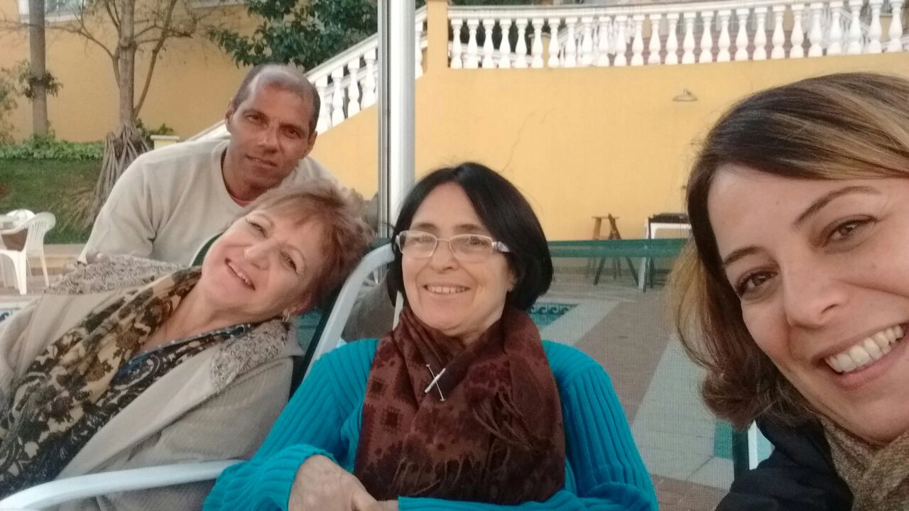 Antonio de Padua, Regina Romagno, Benedita Ferreira e Luciana Ferreira