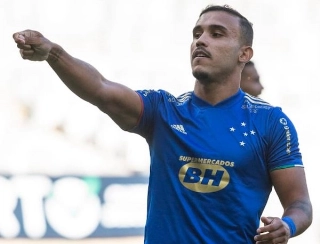 Potker marcou dois gols na partida. Foto: Cruzeiro/Divulgação