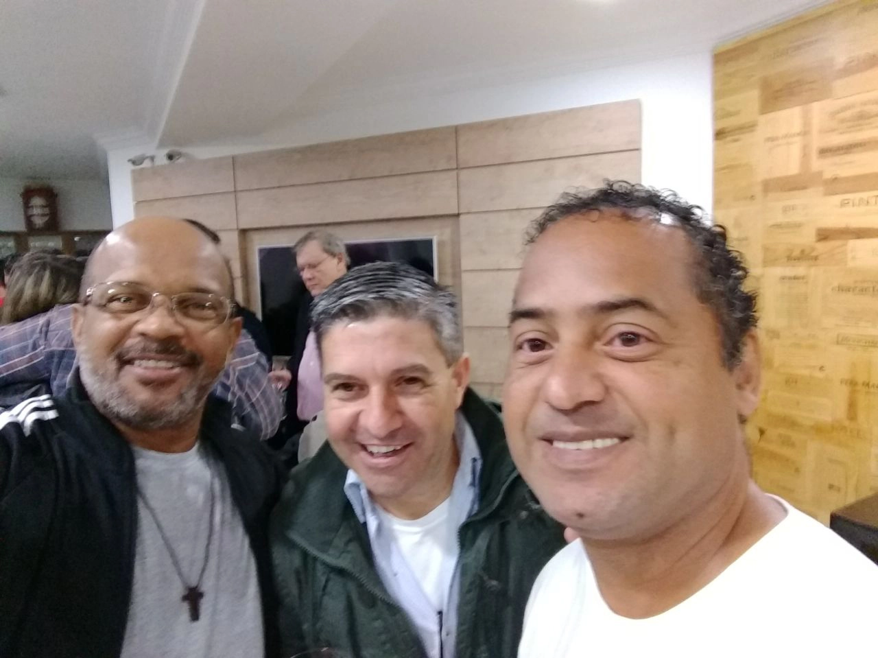 Darli Guicciardi, Jorge Olivieri e Boris Maciel