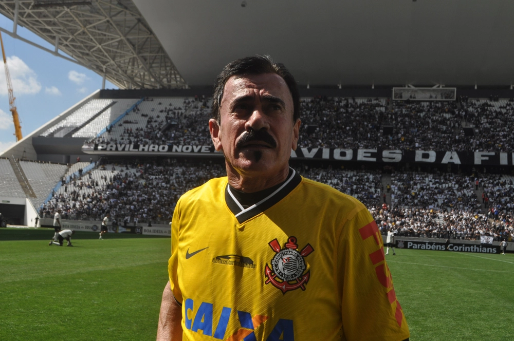 Em 10 de maio de 2014 na Arena Corinthians. Foto: Marcos Júnior/Portal TT