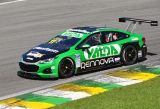 Ele largou em segundo e assumiu a liderança antes da parada para troca de pneus. Foto: Marcos Júnior Michelettti/Portal Terceiro Tempo