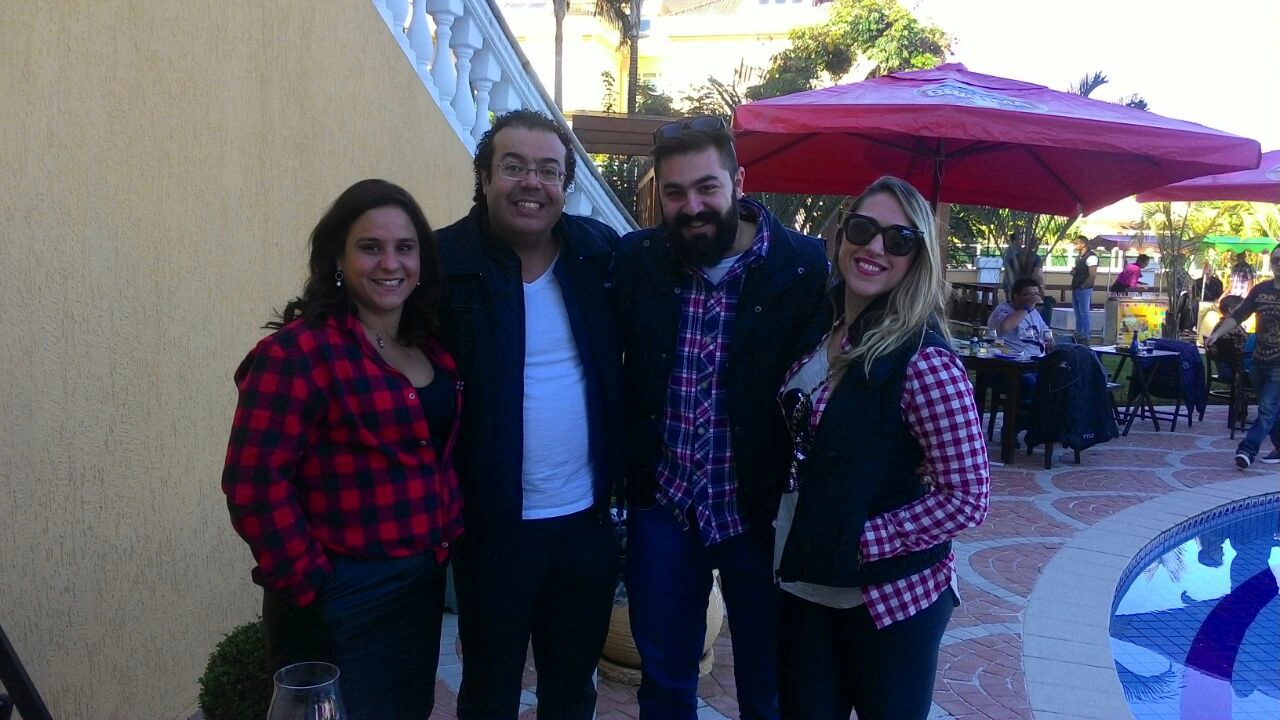 Lucianne Tahan, Dinis Oliveira, Alexandre Porto e Cristianne Porto