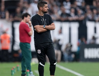 António Oliveira, técnico do Timão. Foto: Rodrigo Coca/Ag. Corinthians