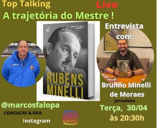Encontro será na noite desta terça-feira e trará detalhes da biografia do saudoso treinador