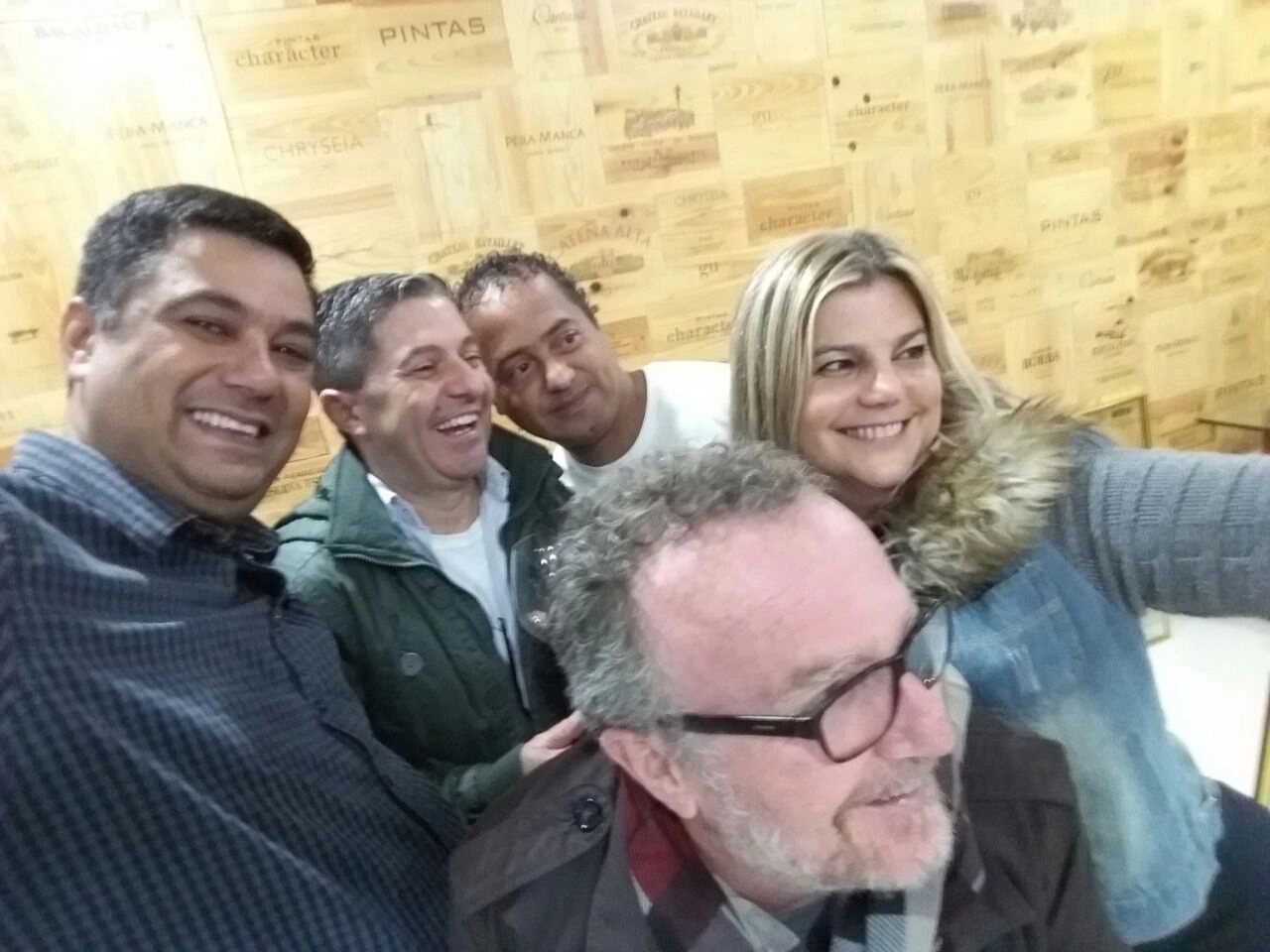 Luis Carlos Tcherneo, Jorge Olivieri, Boris Maciel, Gisleine Caron e Paulo de Tarso (2)