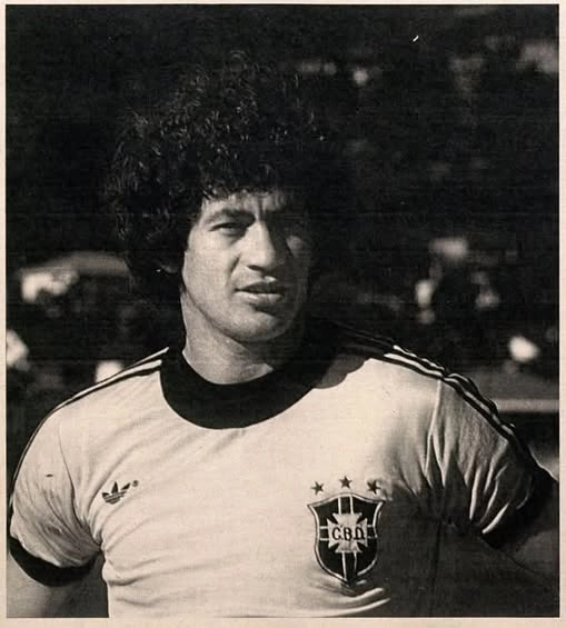Nunes durante preparação para a Copa de 1978 pela Seleção Brasileira