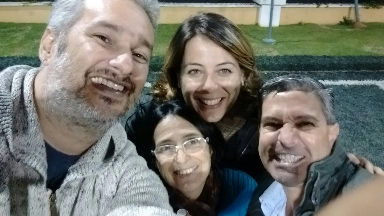 Mário Santos, Benedita Ferreira, Luciana Ferreira e Jorge Olivieri