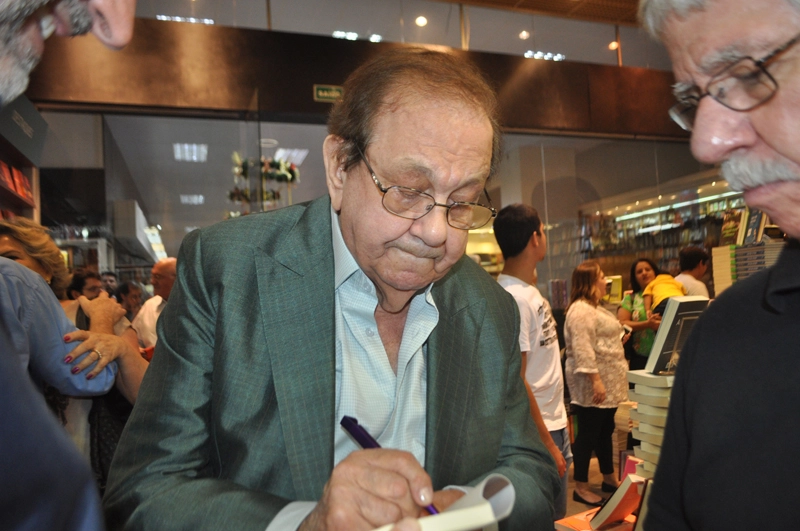 Na noite de 5 de dezembro de 2018, na Livraria Martins Fontes (Av. Paulista), quando foi lançado o livro `Esse Gato Ninguém Segura´, do jornalista Claudio Junqueira, sobre os 45 anos do programa `O Pulo do Gato´, da Rádio Bandeirantes. Foto: Marcos Júnior Micheletti/Portal TT