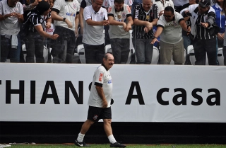 Roberto Rivellino, o 'Reizinho do Parque', marcou o primeiro gol naquele 10 de maio de 2014. Foto: Marcos Júnior Micheletti/Portal Terceiro Tempo