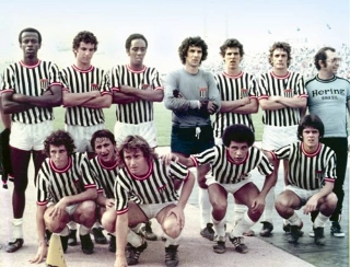 Seleção Paulista de Novos na Coréia em 1976 e 1977