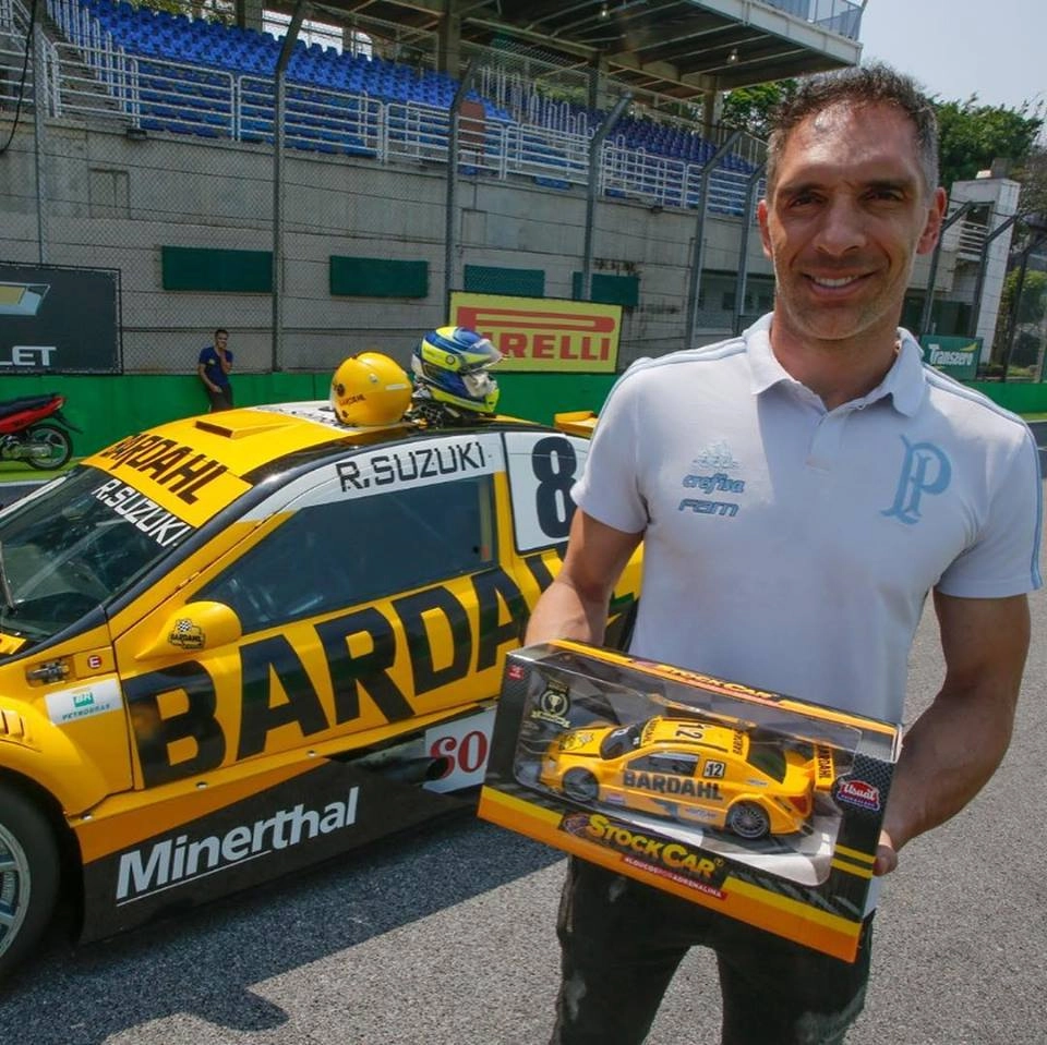 Em 6 de dezembro de 2018, em Interlagos, conhecendo os bastidores da Stock Car. Foto: Vanderley Soares/Bardahl/Hot Car