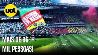 Galo realiza treino com renda destinada às vítima da enchente no Rio Grande do Sul