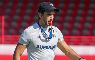 O técnico Luis Zubeldía, da equipe paulista. Foto: Divulgação/São Paulo