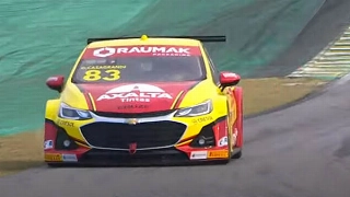 Paranaense foi perfeito em sua tentativa derradeira. Foto: Reprodução/Stock Car