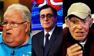 Sílvio Luiz, Whashington Rodrigues  e Antero Greco partem praticamente juntos