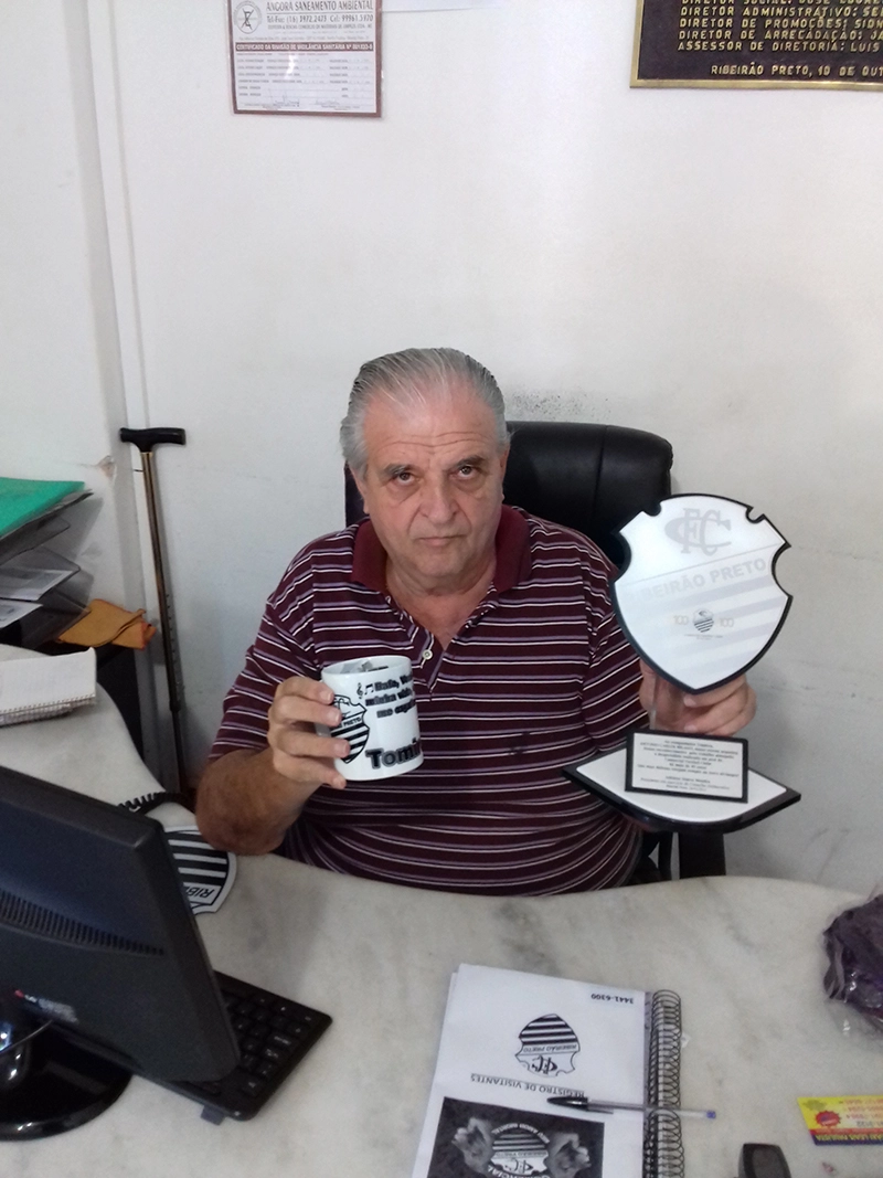 No dia 10 de abril de 2016, o master do Comercial enfrentou a equipe de Serrana e venceu por 3 a 2 na casa do rival. Tomires ficou muito feliz com o resultado. Foto enviada por Tomires