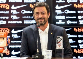 Presidente do Timão busca um novo treinador para a equipe. Foto: Rodrigo Coca/Ag Corinthians