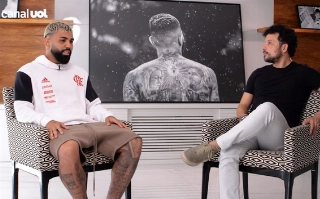 Gabigol, atacante do Flamengo. Imagem: Reprodução