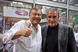 Treinador participou de programa especial da BandNews FM. Foto: Marcos Júnior Micheletti/Portal Terceiro Tempo