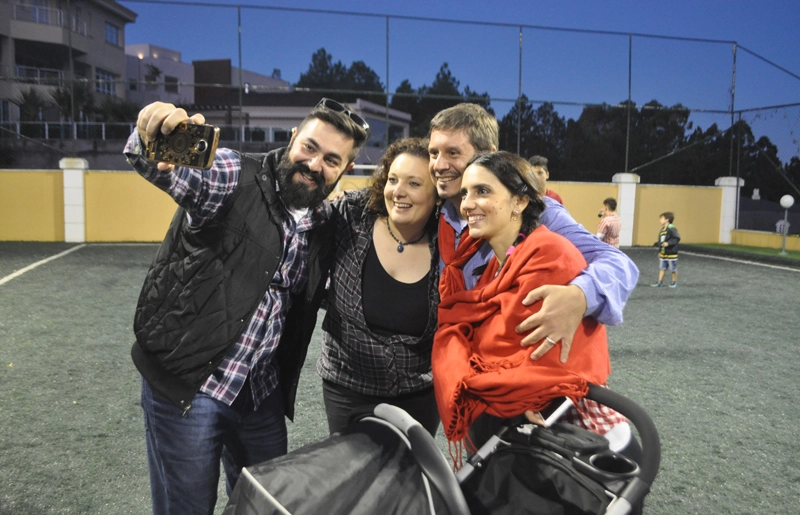 Alexandre Porto, Vanessa Haddad, Sylvestre Serrano e Vanessa Liborio