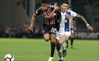 Tricolor perdeu para o time argentino em Córdoba. Foto: Rubens Chiri / saopaulofc.net