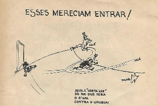 Até os 'quase gols' de Pelé foram lembrados na publicação. Reprodução