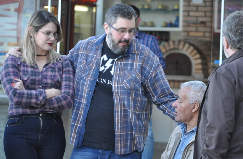 Érika Sachetto, César Sachetto, Paulo Caveira e Paulo de Tarso