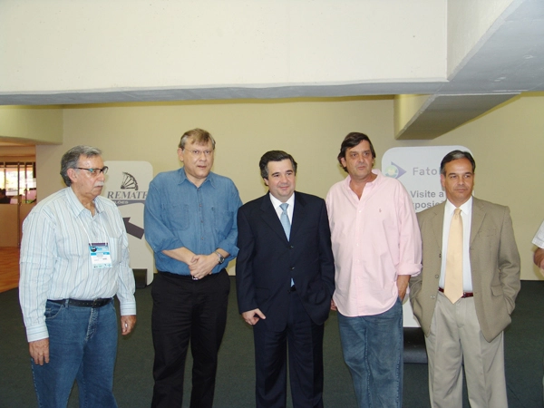 Jorge Rubez, Milton Neves, Jo&atilde;o Sampaio, D&eacute;cio Ribeiro e Antonio Junqueira