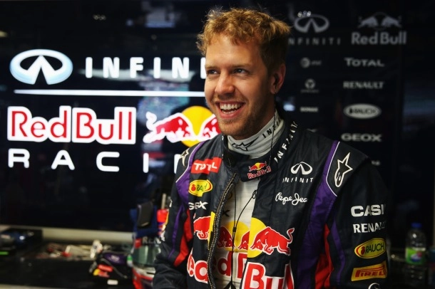 A Red Bull divulgou em 11 de junho de 2013 a renovação de contrato com Sebastian Vettel até o final da temporada de 2015. Foto: Divulgação/Red Bull Racing