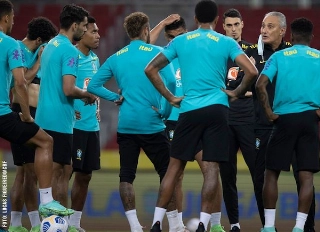 Jogadores ameaçam boicotar a Copa América. Foto: Lucas Figueiredo/CBF