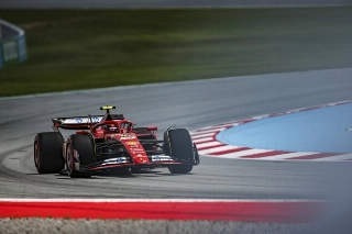 Em casa, espanhol se deu bem no &uacute;ltimo treino livre. Foto: Scuderia Ferrari HP