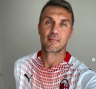Ele defendeu um &uacute;nico clube em sua carreira: o Milan. Foto: arquivo pessoal de Paolo Maldini