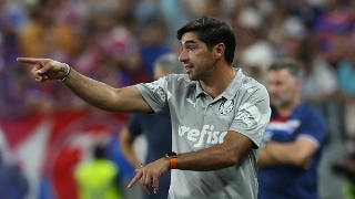O treinador alviverde Abel Ferreira. Foto: Cesar Greco/Palmeiras