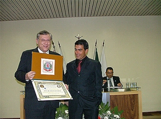 Em 2006, na Câmara Municipal da cidade do Sul de Minas. Foto: Divulgação