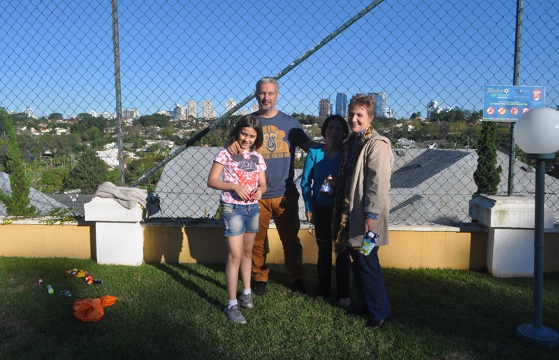 Mário Santos, Benedita Ferreira e Regina Romagno