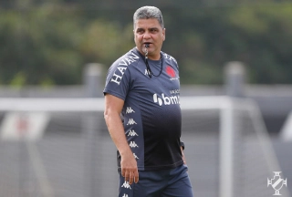 Marcelo Cabo comanda o Cruzmaltino no extremo sul. Foto: Vasco da Gama/Divulgação