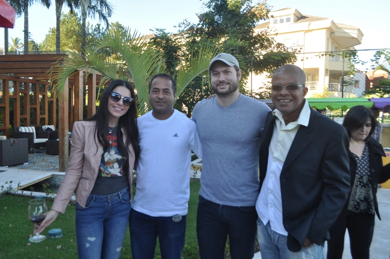 Roberta Peporine, Boris Maciel, Fábio Lucas e Arthur Figueroa