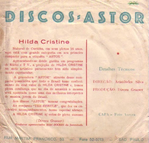 Pequena biografia da talentosa menina