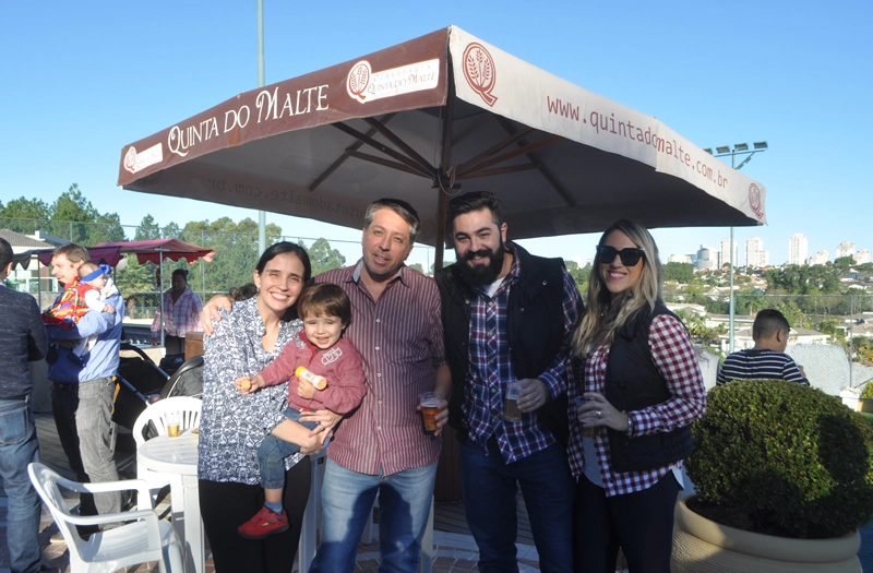 Solange Bassaneze, Flávio Palhares, Alexandre Porto e Cristianne Porto 