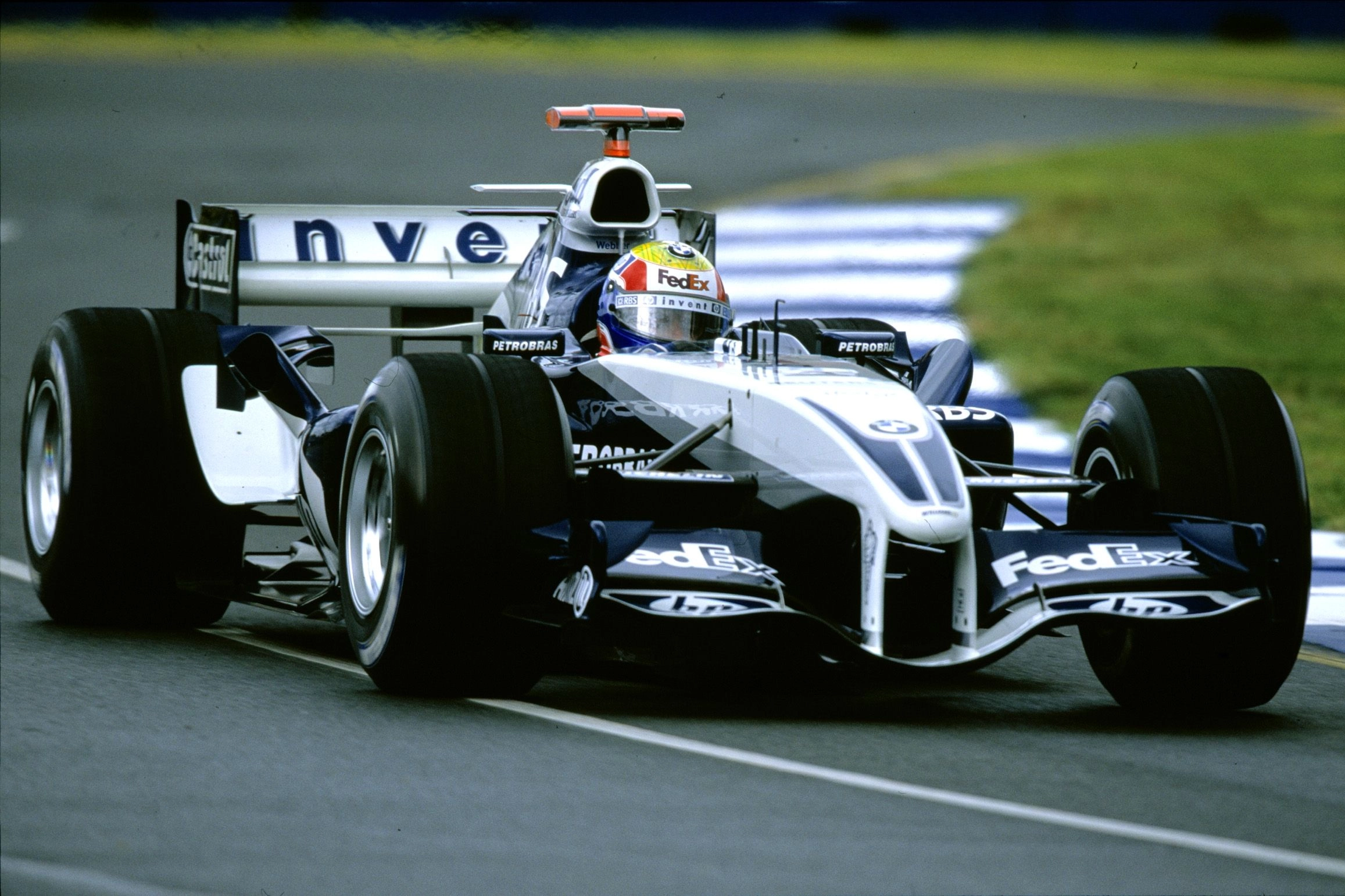 Em 2005, com Williams-BMW. Foto: Divulga&ccedil;&atilde;o